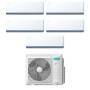 Climatizzatore Hisense UNI HB Wifi Penta Split 9000+9000+9000+9000+12000 btu Inverter 5AMW105U4RQC A++ R32