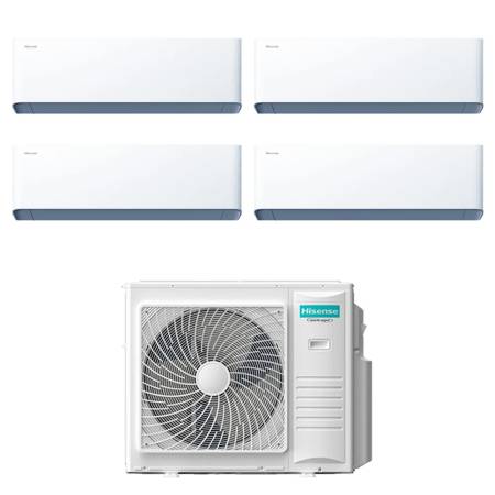 Climatizzatore Hisense UNI HB Wifi Quadri Split 7000+7000+9000+12000 btu Inverter 5AMW105U4RQC A++ R32