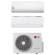 LG Libero Smart dual split da 7000+12000 btu inverter e esterna mu2r15