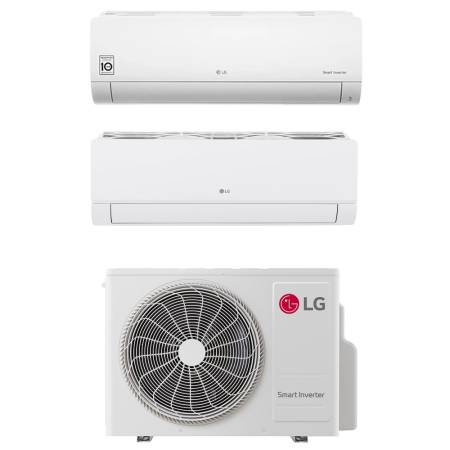 LG Libero Smart dual split da 7000+12000 btu inverter e esterna mu2r15