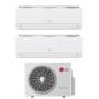 Climatizzatore LG Libero Smart wifi dual split 12000+12000 btu inverter in R32 MU3R19 A+++