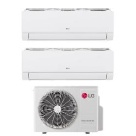 LG Libero Smart dual split da 9000+12000 btu inverter e esterna mu2r19