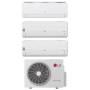LG Libero Smart trial split da 7000+7000+12000 btu con esterna mu3r19