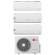 LG Libero Smart trial split da 7000+7000+9000 btu con esterna mu3r19
