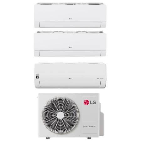 LG Libero Smart trial split 7000+9000+12000 btu e esterna mu4r25