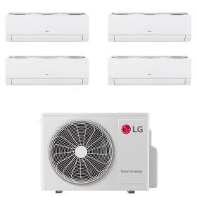 LG Libero Smart quadri split 9000+9000+9000+9000 btu e esterna mu4r27