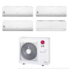 LG Libero Smart quadri split 7000+7000+7000+9000 btu e esterna mu4r25