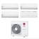 LG Libero Smart quadri split 7000+7000+7000+9000 btu e esterna mu4r25