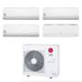 LG Libero Smart quadri split 7000+7000+7000+9000 btu e esterna mu4r25