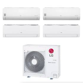 LG Libero Smart quadri split 7000+7000+9000+9000 btu e esterna mu4r25