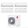 LG Libero Smart quadri split 7000+7000+9000+12000 btu e esterna mu4r25