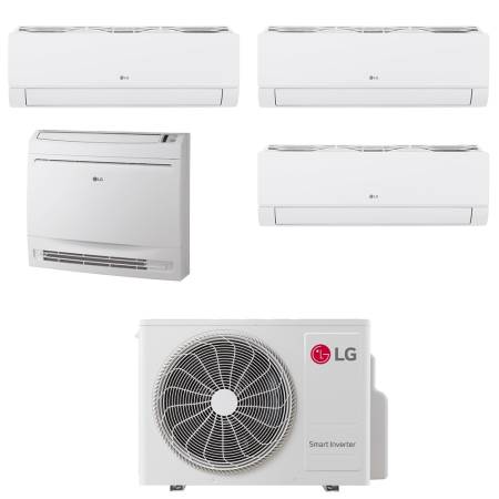 LG Libero Smart quadri split 9000+9000+9000+12000 btu e esterna mu4r25