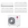 LG Libero Smart quadri split 7000+9000+9000+9000 btu e esterna mu4r27