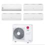 LG Libero Smart quadri split 7000+9000+9000+9000 btu e esterna mu4r27