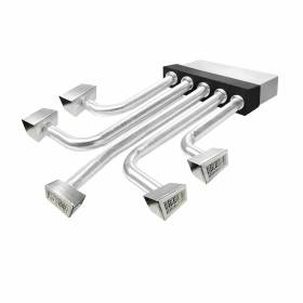 Kit Completo Plenum Coibentato a 5 Zone Per Fancoil Canalizzato