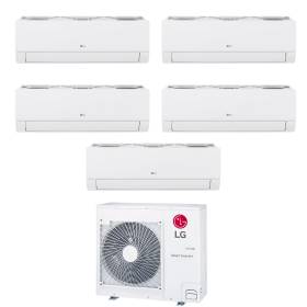 LG Libero Smart penta split 9000+9000+9000+9000+9000 btu MU5R40 A++
