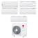 LG Libero Smart penta split 7000+9000+9000+9000+9000 btu MU5R40 A++