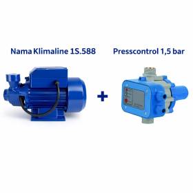 Nama Klimaline cod. 1S.588 Potenza 0,37 kW 0.5 HP + Presscontrol Ambra Water 1,5 Bar