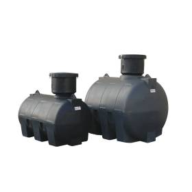Elbi CHU Serbatoio Acqua Cisterna in Polietilene cilindrico orizzontale da interro 2000 Lt Litri A590070