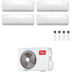 Climatizzatore TCL Quadri Split 9+12+12+12 BTU Inverter WiFi A++
