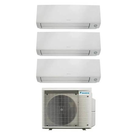 Condizionatore trial split Daikin Perfera all seasons 5000+7000+7000 btu WiFi inverter A+++ gas R32 3MXM68A