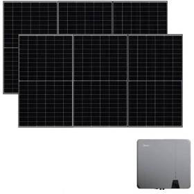 Impianto Kit fotovoltaico Midea con Inverter Ibrido da 6 kw e 6 Pannelli fotovoltaici Sunerg da 510w