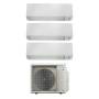 Condizionatore trial split Daikin Perfera all seasons 5000+9000+12000 btu WiFi inverter A+++ gas R32 3MXM68A