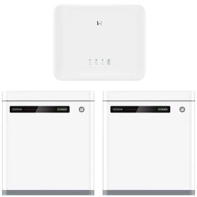 Kit Fotovoltaico da 5 kW Composto da Inverter Ibrido Goodwe GW5000-ES-20 5 KW e 2 Batterie GWLYNX-U5.0-30 da 5kWh
