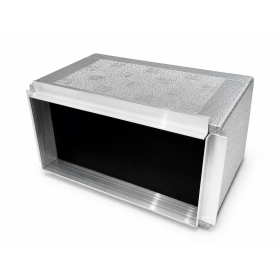 Plenum bocchetta isolato per griglie climatizzatori 300x150 mm
