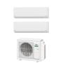 Climatizzatore Fujitsu KL dualsplit da 9+9 btu inverter in R32 Wifi