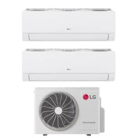 Climatizzatore LG Libero Smart wifi dual split 12000+18000 btu inverter in R32 MU3R19 A+++