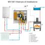 Maxiflame MX135/1 Mini Modulo Interfaccia Caldaia-Termoprodotto fino a 30 kW  Cod. 135117