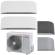 Climatizzatore Toshiba Haori dual 10+16 btu inverter R32 wifi