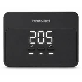 Fantini Cosmi Cronotermostato Wi-fi Smart a batteria Nero C900RN
