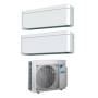 Condizionatore Daikin Stylish White Dual Split Inverter 5+9 5000+9000 Btu WiFi A+++ R32 2MXM40M