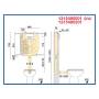 Cassetta di scarico da incasso Pucci ECO 9 l - 4 l