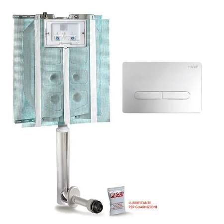Cassetta di scarico da incasso Pucci ECO 9 l - 4 l