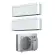 Condizionatore dual split con inverter 9000+12000 Daikin Stylish WiFi R32 in A+++