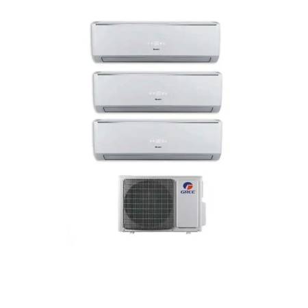 Condizionatore dual split con inverter 9000+12000 Gree Lomo WiFi in A++ GWHD18