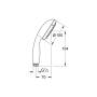 Manopola Doccia  a 4 Getti Grohe Tempesta 100 color Cromo