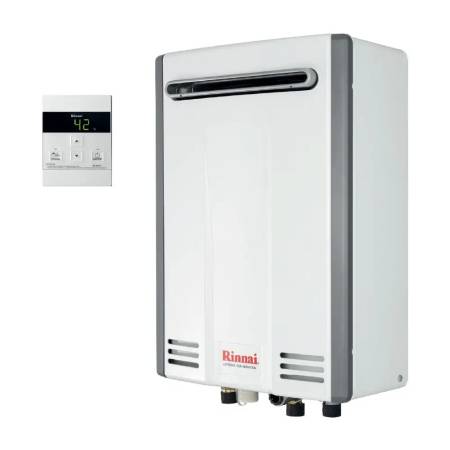 Scaldabagno scaldino a gas da esterno Rinnai Infinity 20e 20 Lt ErP a Metano
