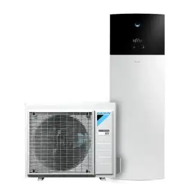 Pompa di calore aria acqua Daikin Altherma Integrated R32 da 4 kw con serbatoio per acqua calda sanitaria da 230 lt