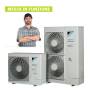 Messa in funzione avviamento climatizzatore pompa di calore aria-aria Daikin Mini VRV IV