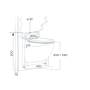 WC sospeso con trituratore integrato Sanitrit Sanicompact Compact Eco S CPTCOMFECOLS