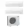 Condizionatore Mitsubishi Smart MSZ-HR dual split inverter 9000+12000 A++ in R32 MXZ-2HA40VF