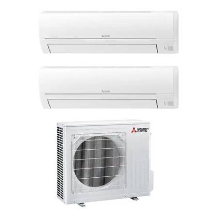 Condizionatore Mitsubishi Smart MSZ-HR dual split inverter 9000+12000 A++ in R32 MXZ-2HA40VF