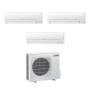 Condizionatore Mitsubishi MSZ-HR trial split inverter 9000+9000+12000 btu A++ in R32 MXZ-3HA50VF