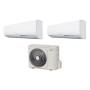 Climatizzatore Olimpia Splendid dual split da 9000+12000 btu con R32 in A++ OS-CEMYH14EI