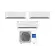 Climatizzatore Haier Tundra 2.0 trial split 7000+9000+9000 btu in R32 3U55S2SR2FA