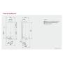 Scaldabagno a gas metano Opalia C 14 LIX H Hermann Saunier Duval da 14 lt a camera aperta Low NOx
